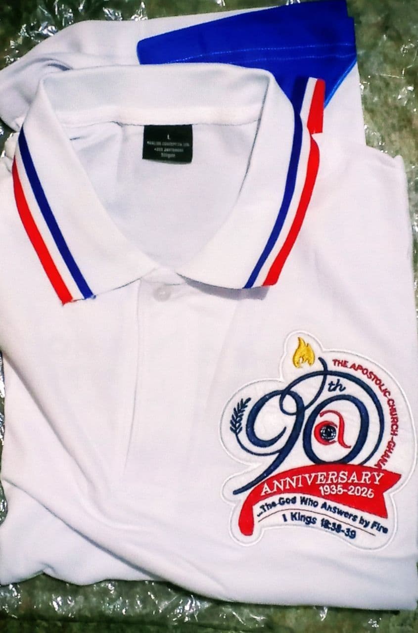 90th Anniversary T-Shirt available in the church shop