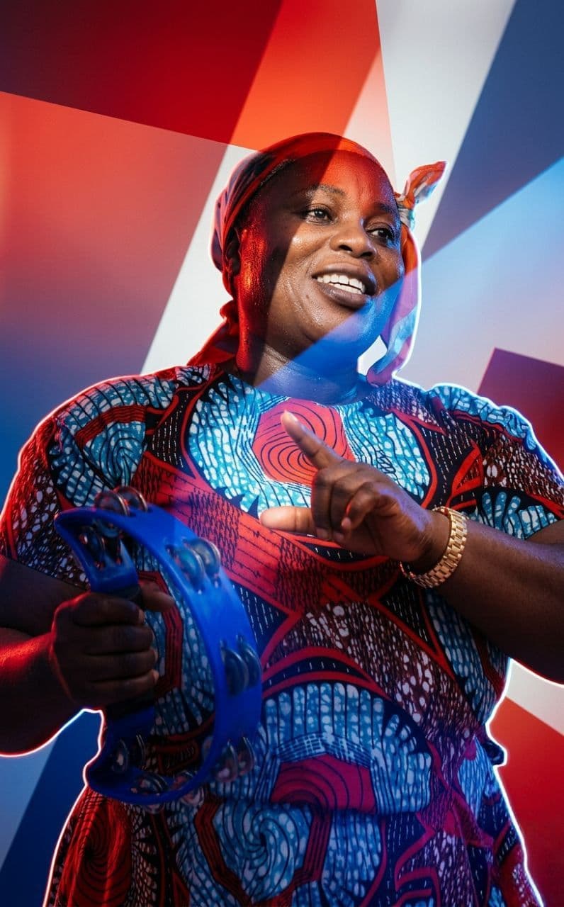 Congregation gathered for Sunday worship service moment one